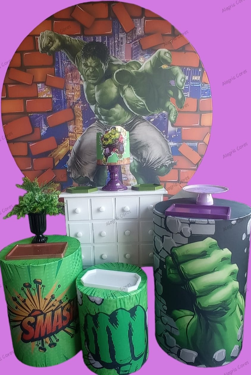 Kit Ouro - Hulk - PEGUE E MONTE - ALEGRIA CORES