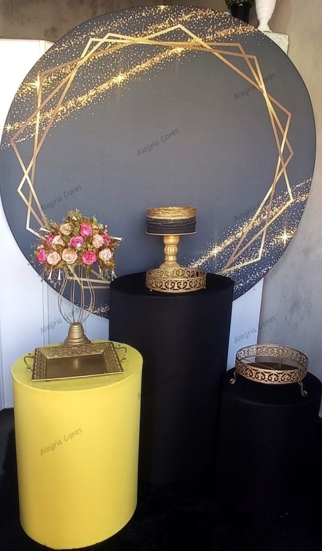 Kit Prata - Preto Dourado - PEGUE E MONTE - ALEGRIA CORES