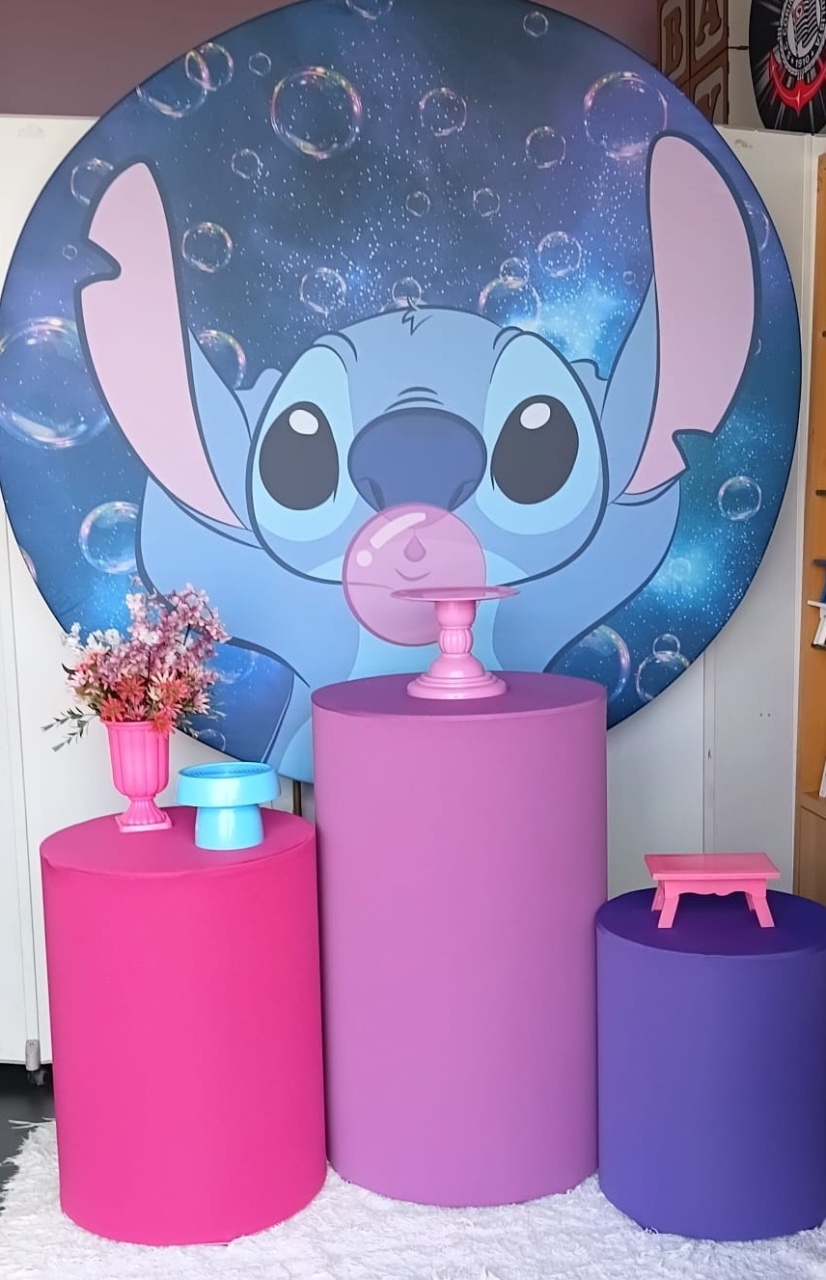 Kit Basico - Stitch - PEGUE E MONTE - ALEGRIA CORES