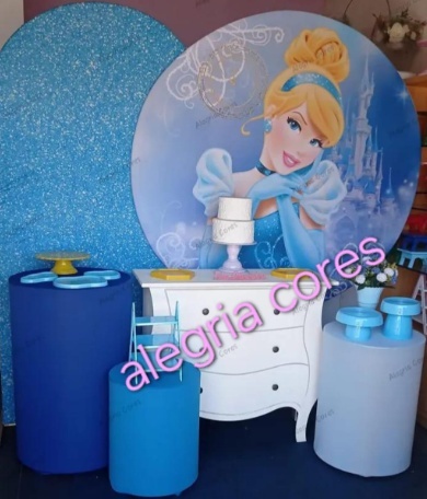 Kit Diamante - Princesa Cinderela - PEGUE E MONTE - ALEGRIA CORES