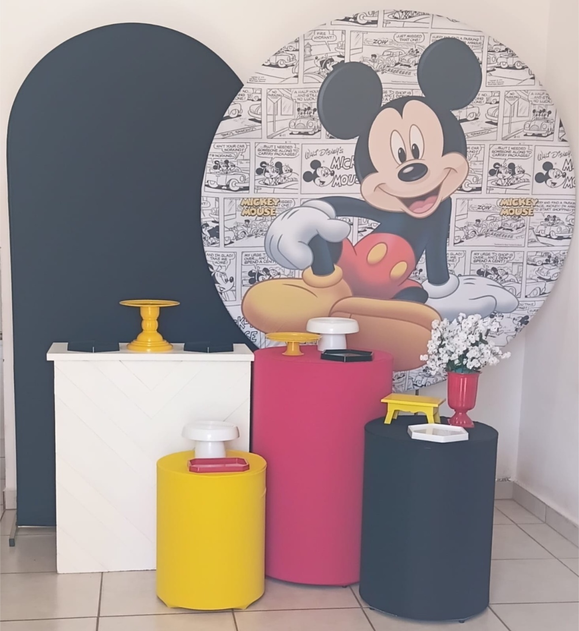 Kit Diamante Mickey (Romano Preto) - PEGUE E MONTE - ALEGRIA CORES