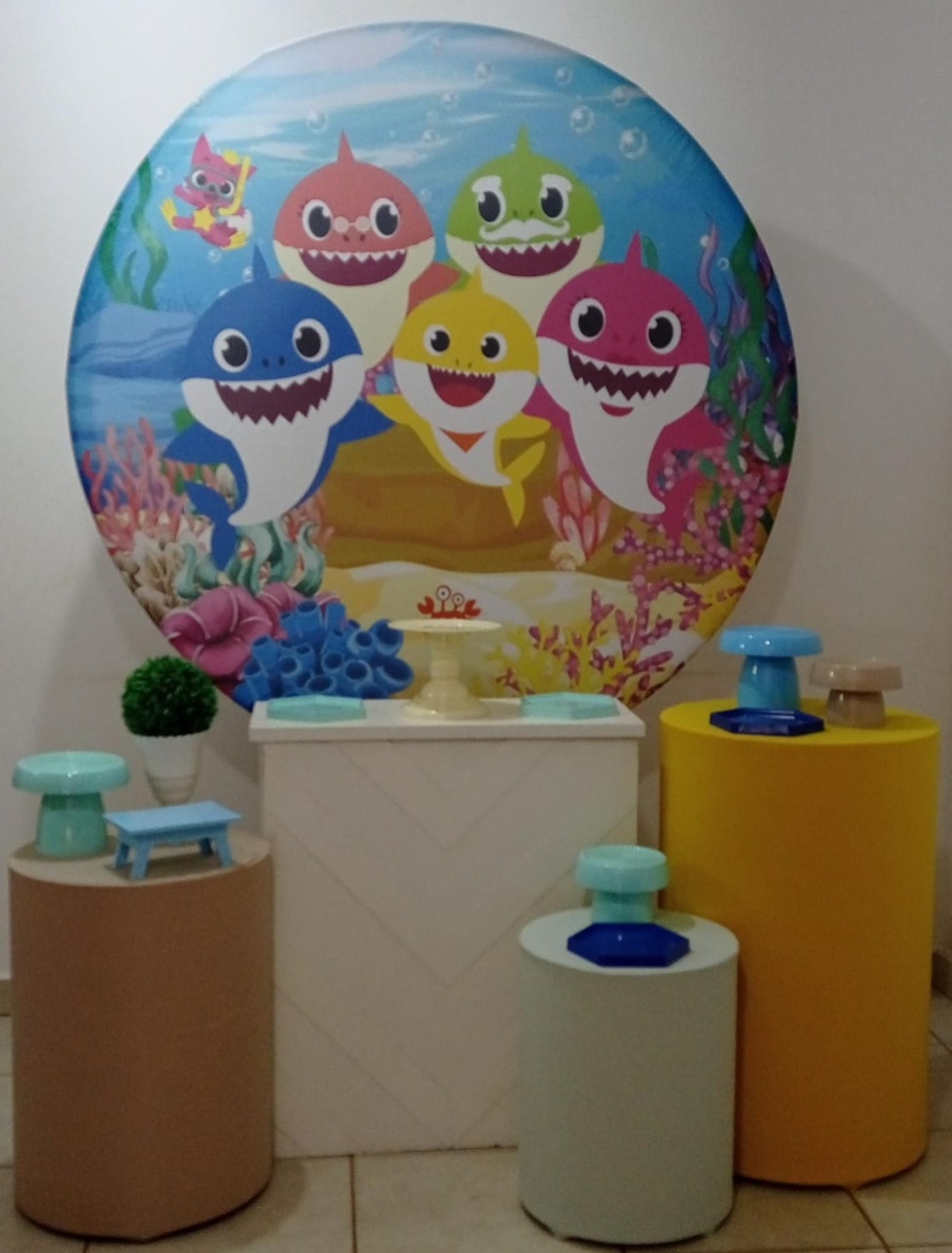 Kit Ouro Baby Shark - PEGUE E MONTE - ALEGRIA CORES