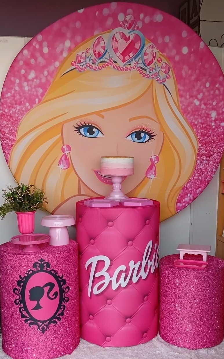 Kit Prata - Barbie - PEGUE E MONTE - ALEGRIA CORES