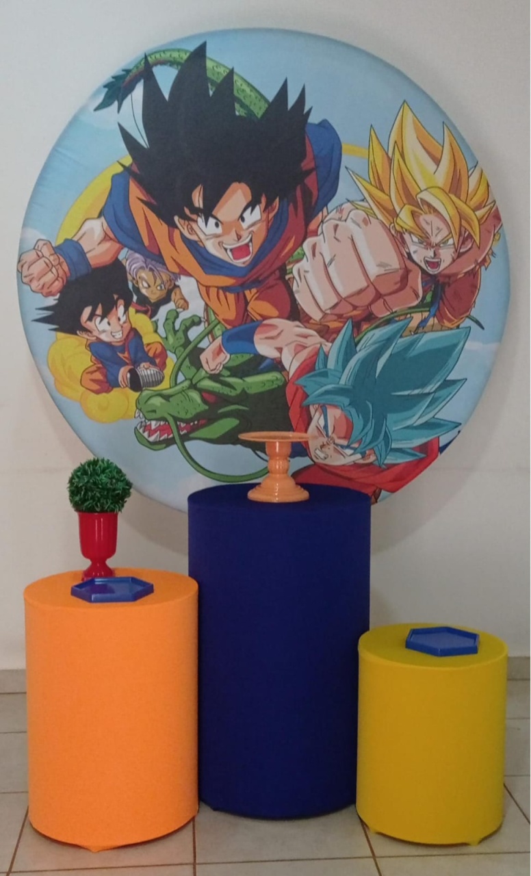 Kit Basico Dragon Ball Z - PEGUE E MONTE - ALEGRIA CORES
