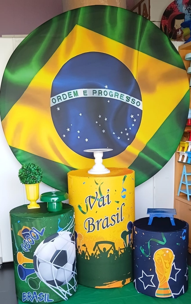 Kit Basico - Brasil - PEGUE E MONTE - ALEGRIA CORES