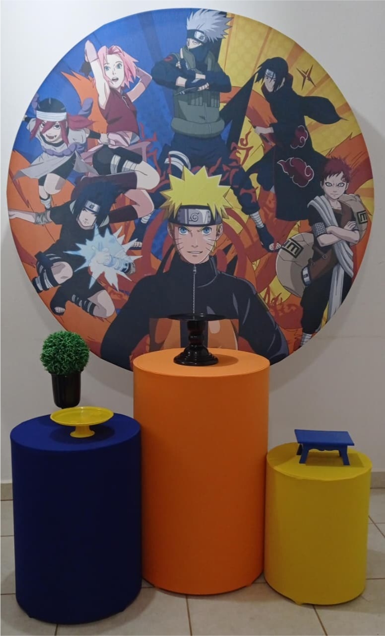 Kit Basico Naruto - PEGUE E MONTE - ALEGRIA CORES