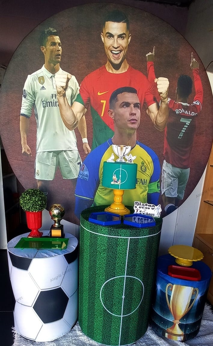 Kit Prata- Cr7 - PEGUE E MONTE - ALEGRIA CORES