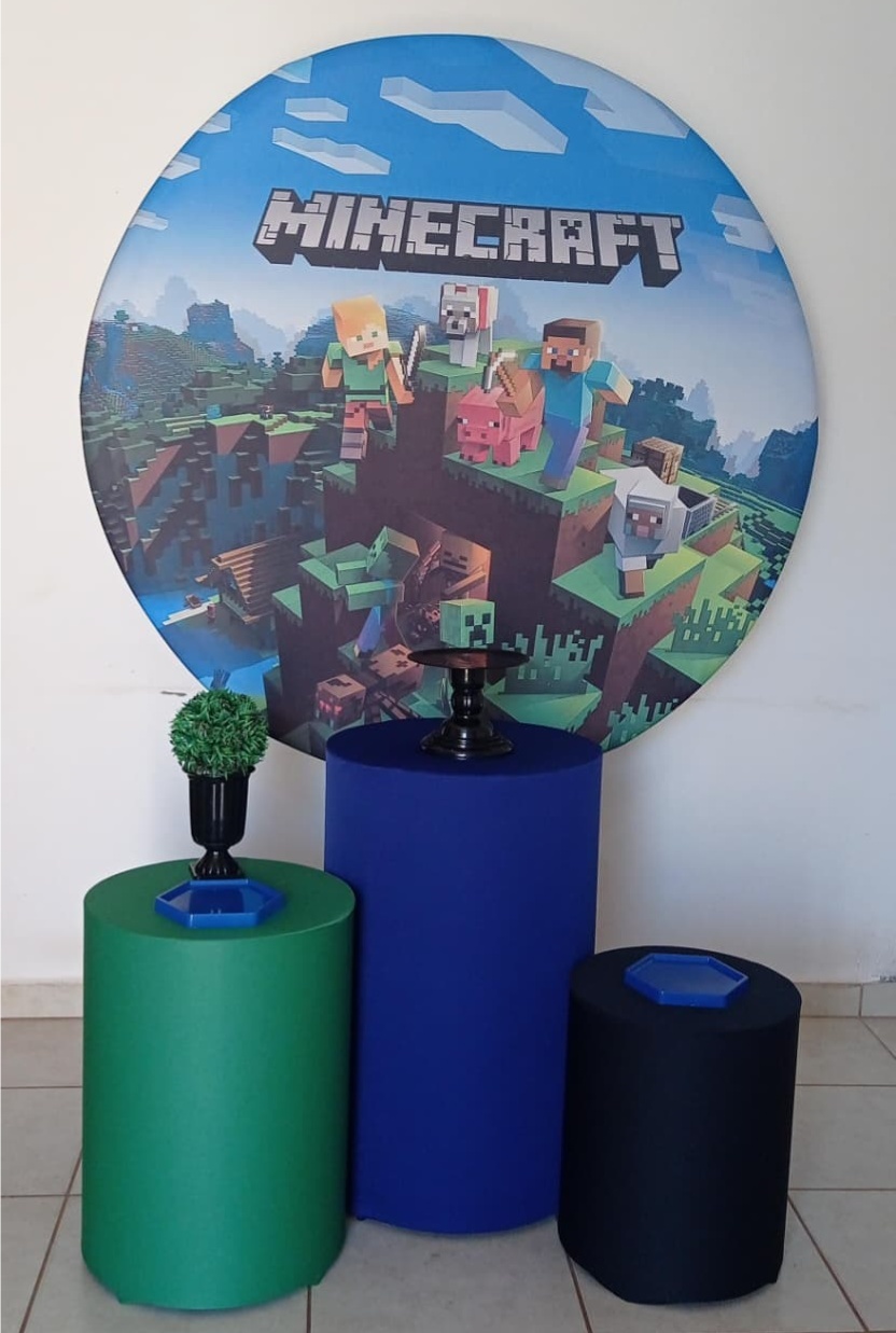 Kit Basico Minecraft - PEGUE E MONTE - ALEGRIA CORES