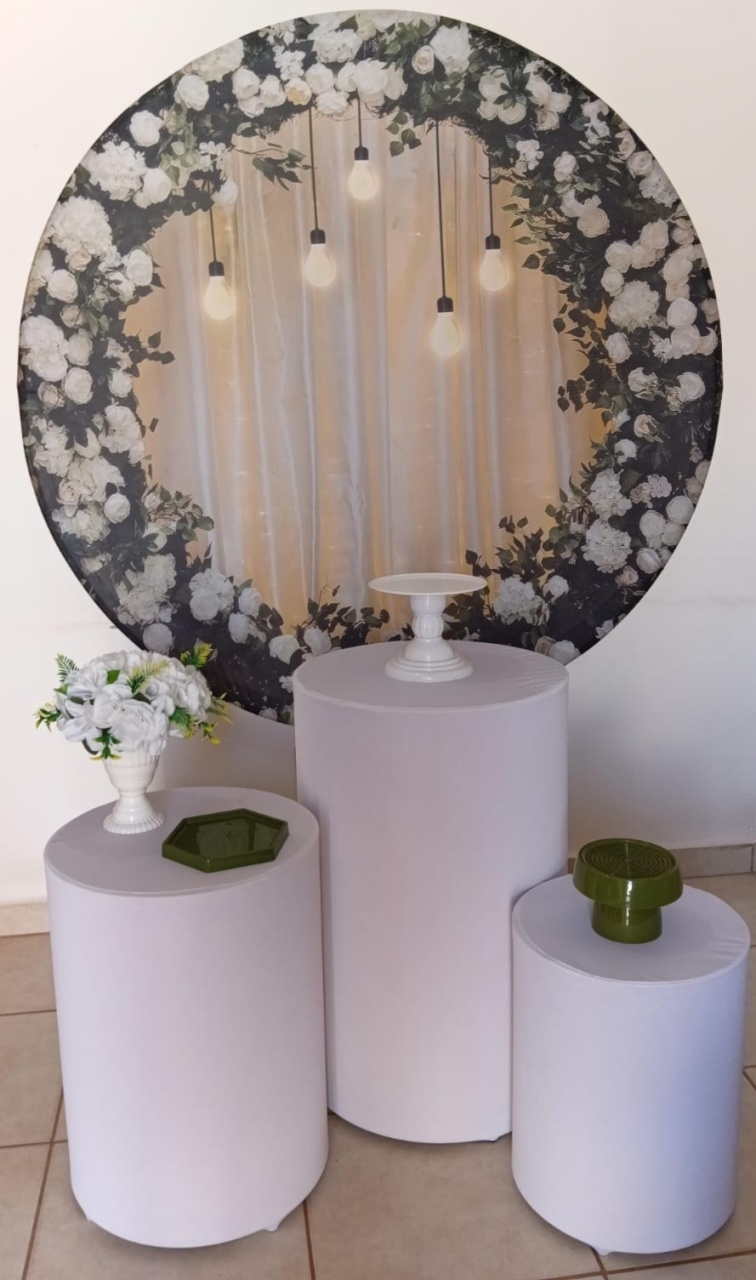 Kit Basico - Floral Verde Com Lâmpada - PEGUE E MONTE - ALEGRIA CORES