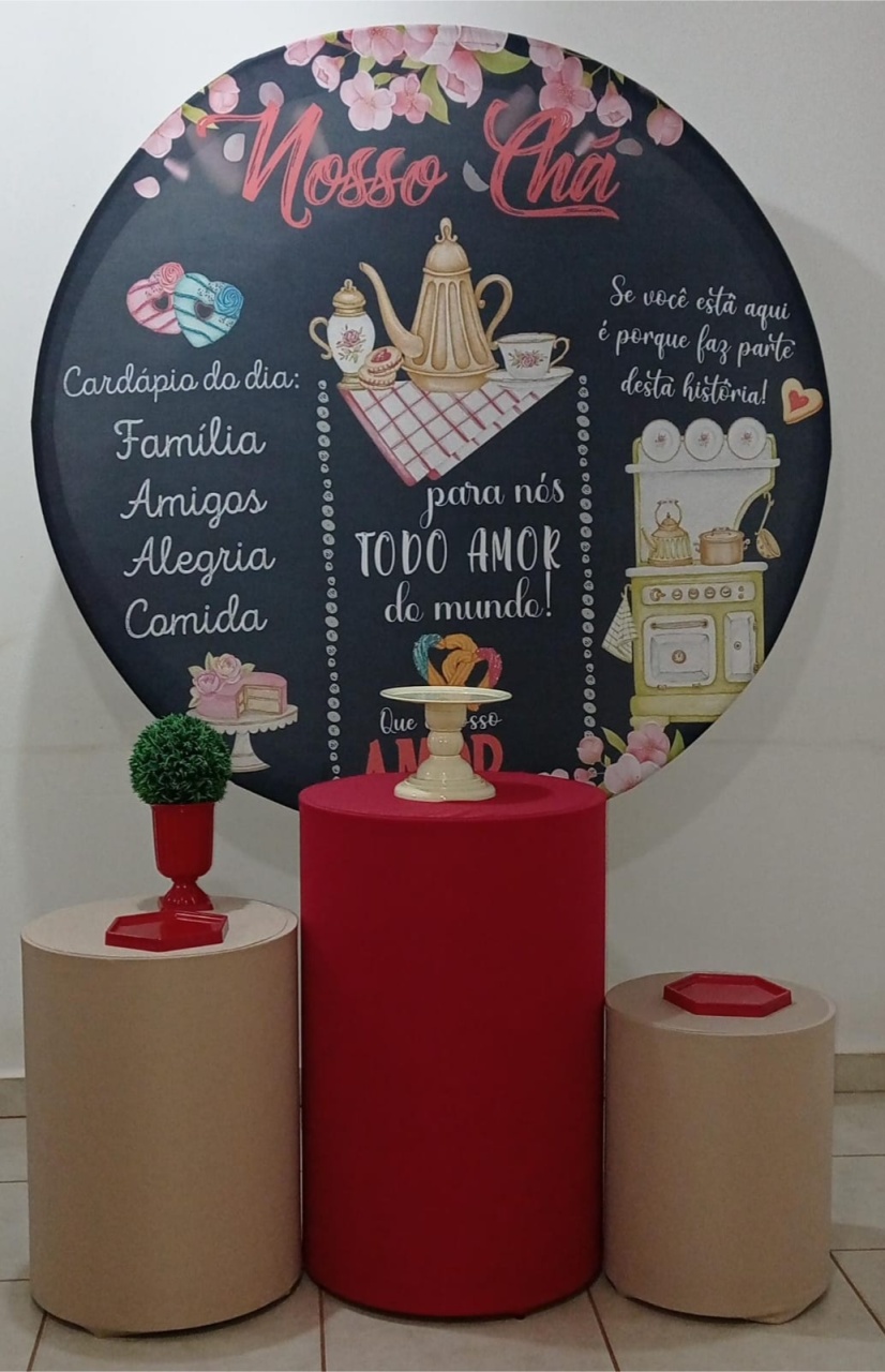 Kit Basico Nosso Chá - PEGUE E MONTE - ALEGRIA CORES