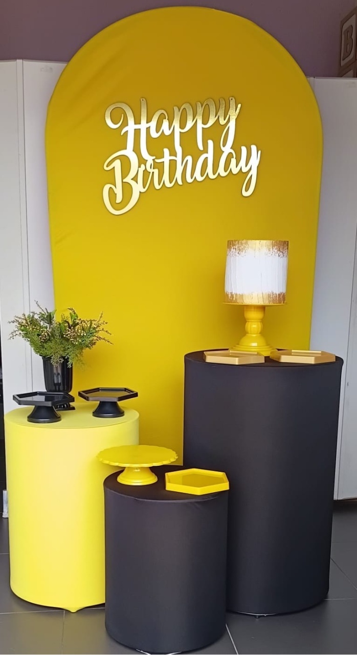 Kit Composição Romano Amarelo - PEGUE E MONTE - ALEGRIA CORES