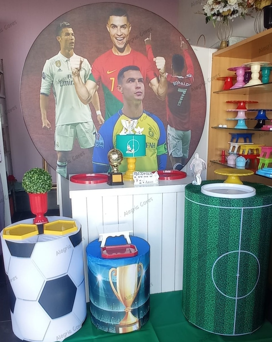 Kit Ouro - Cr7 - PEGUE E MONTE - ALEGRIA CORES