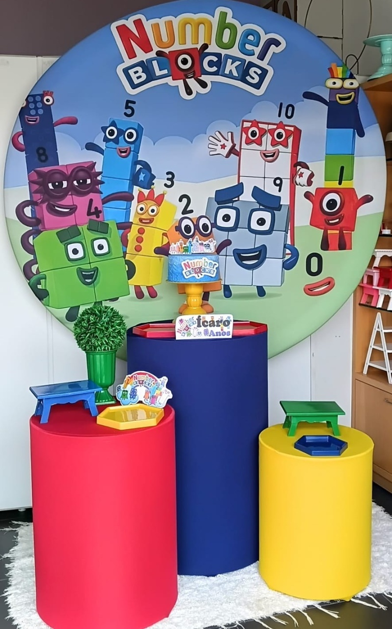 Kit Prata - Number Blocks - PEGUE E MONTE - ALEGRIA CORES