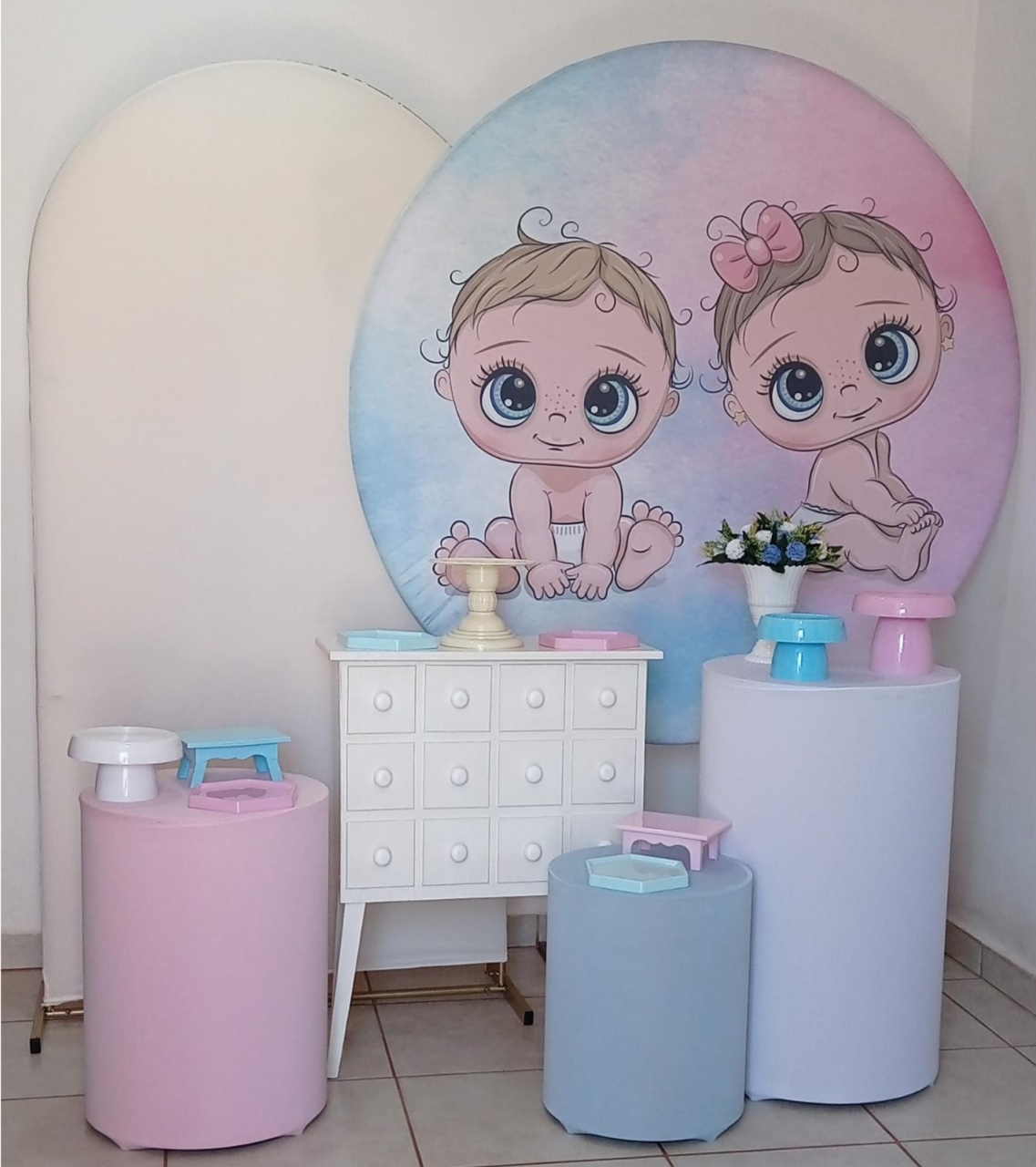 Kit Diamante Bebê - Menino Ou Menina - PEGUE E MONTE - ALEGRIA CORES