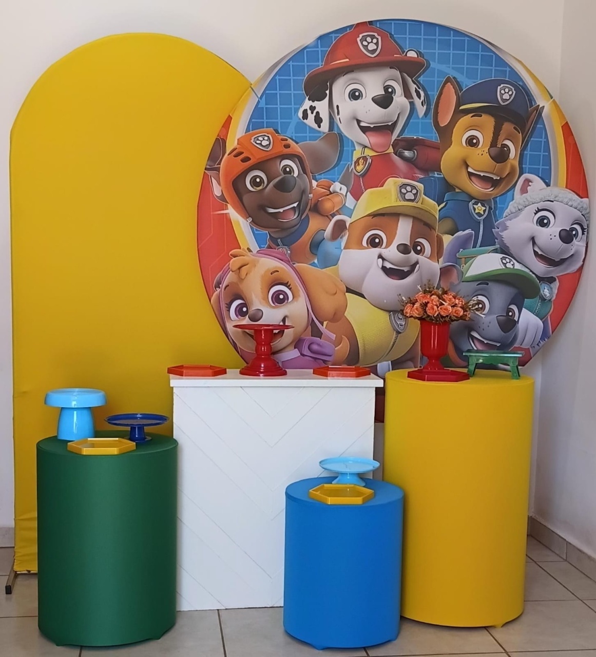 Kit Diamante Patrulha Canina - PEGUE E MONTE - ALEGRIA CORES