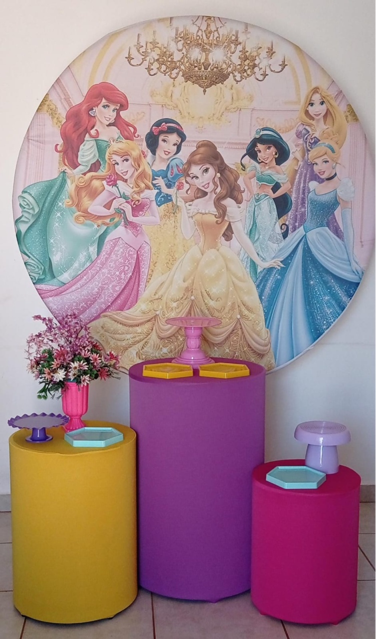 Kit Prata As Princesas - PEGUE E MONTE - ALEGRIA CORES