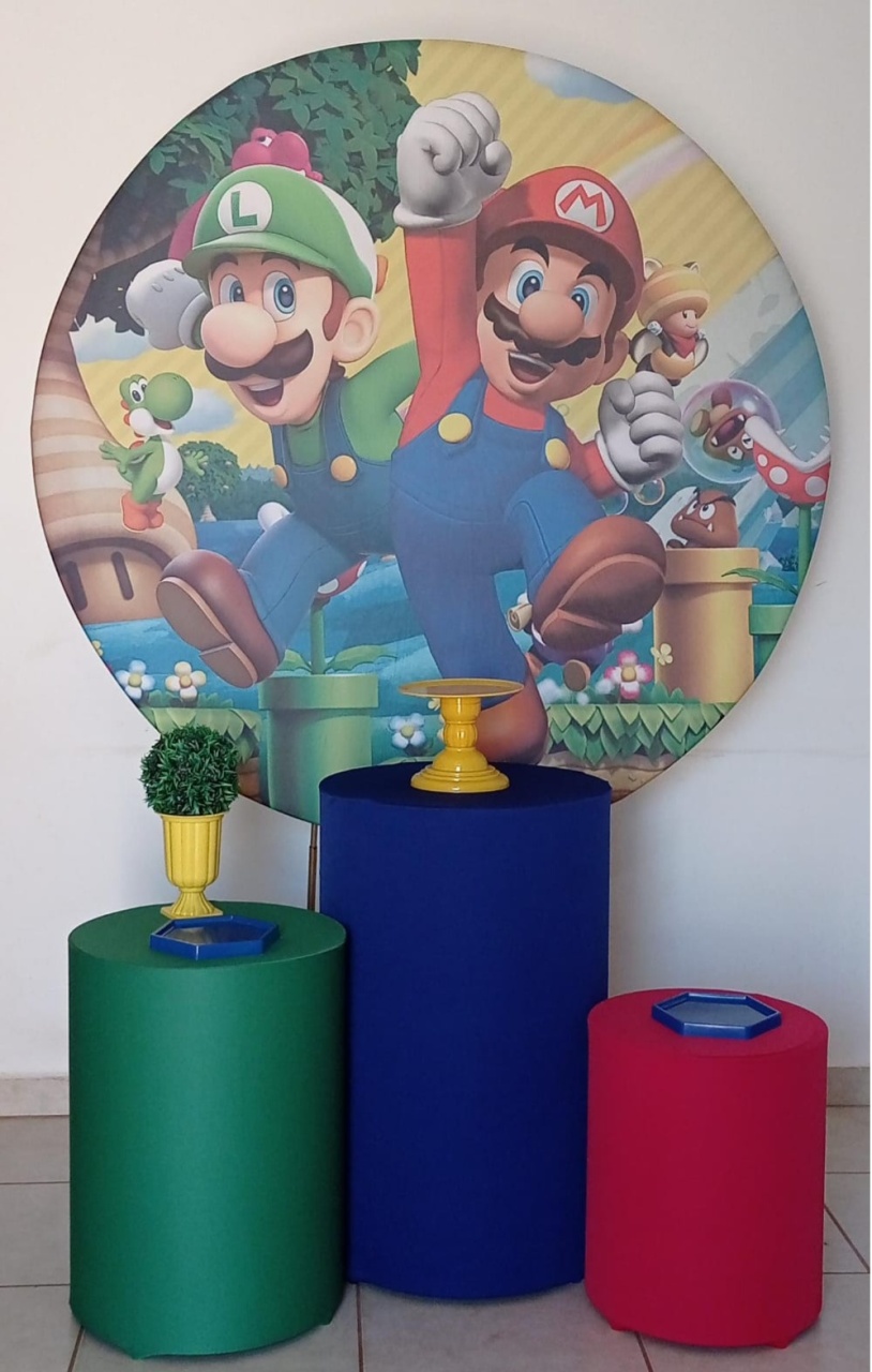 Kit Basico Super Mario - PEGUE E MONTE - ALEGRIA CORES