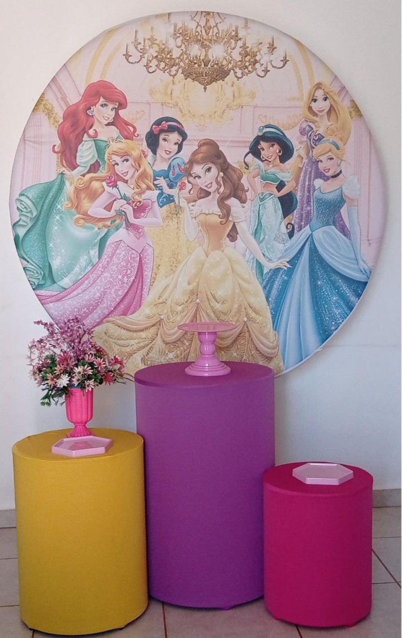 Kit Basico As Princesas - PEGUE E MONTE - ALEGRIA CORES