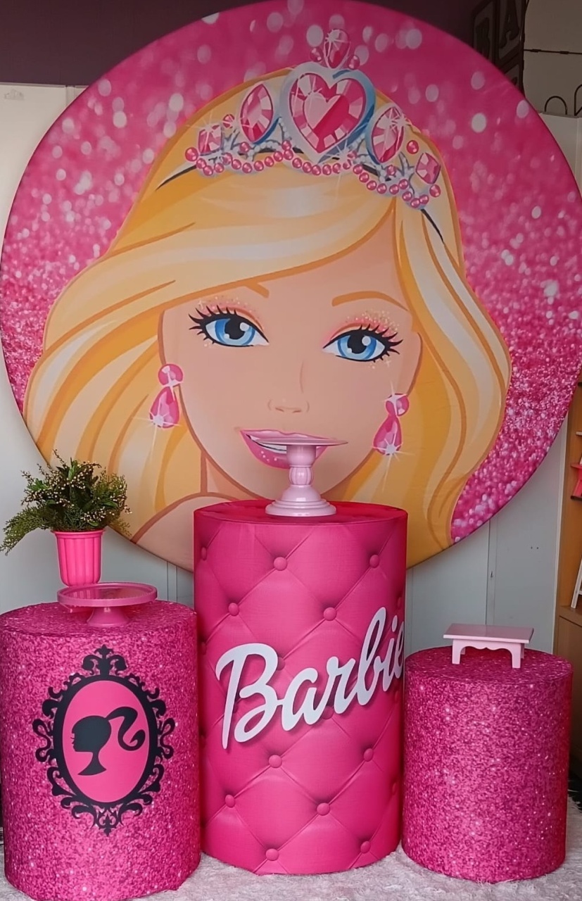 Kit Basico -Barbie - PEGUE E MONTE - ALEGRIA CORES