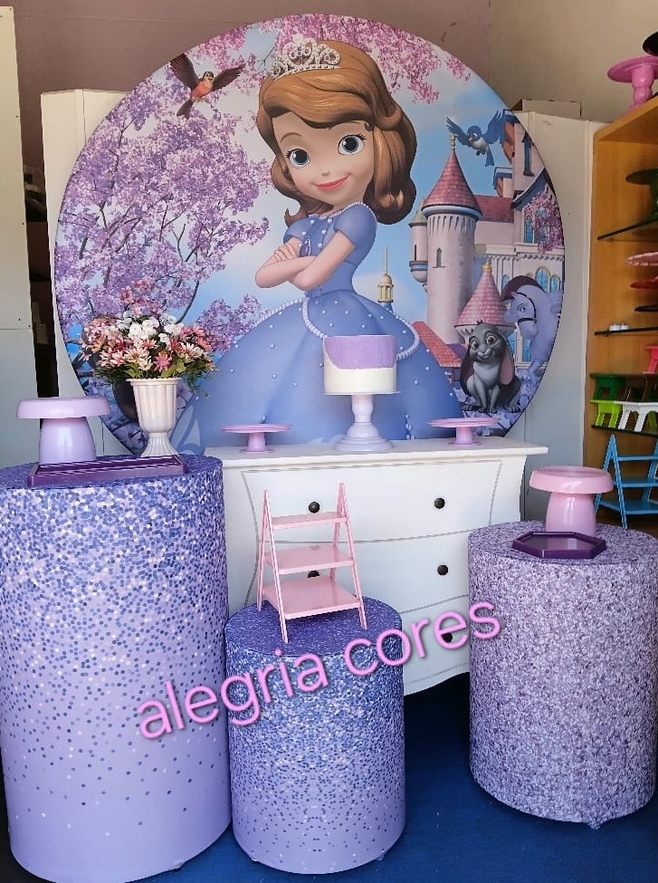 Kit Ouro - Princesa Sofia - PEGUE E MONTE - ALEGRIA CORES