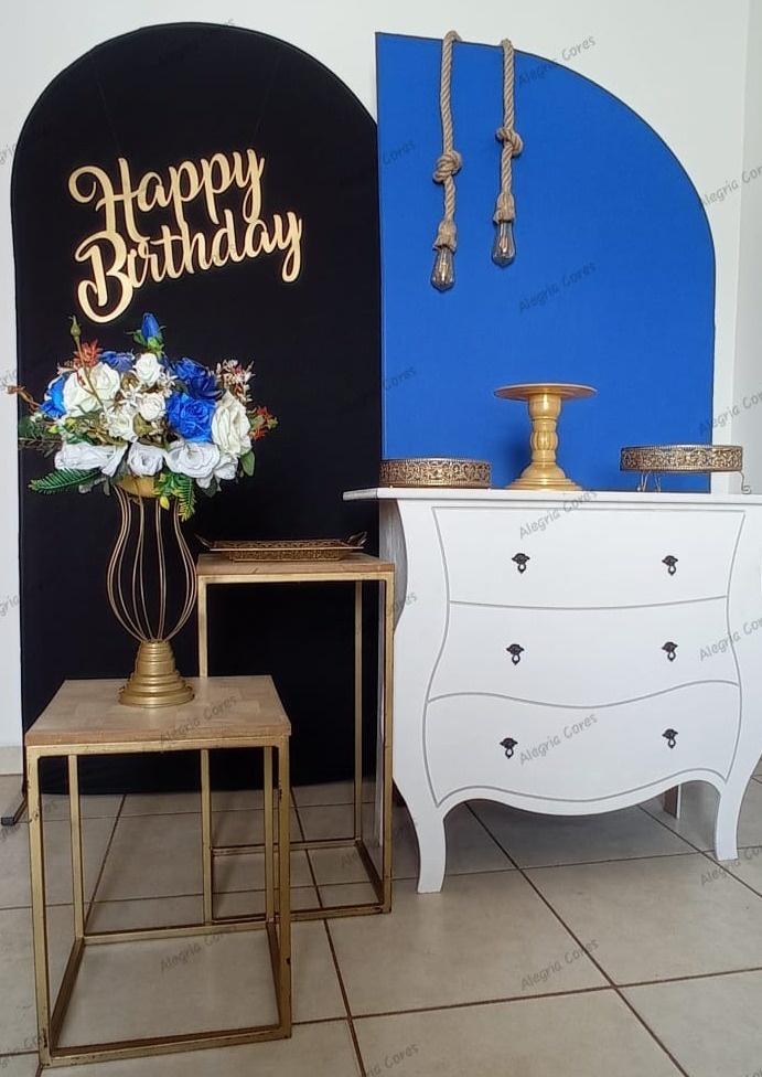 Kit Diamante - Romano Preto-Meia Lua Azul - PEGUE E MONTE - ALEGRIA CORES