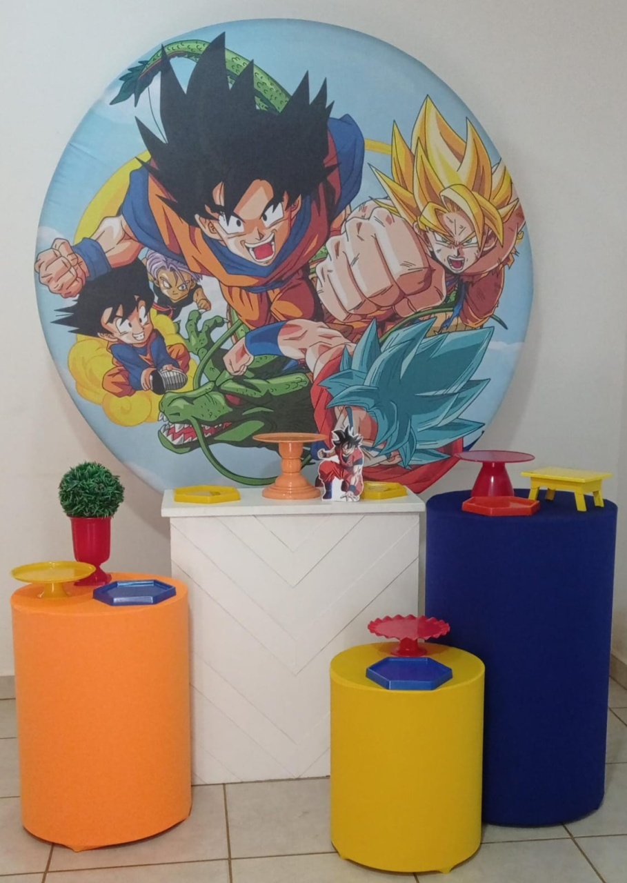 Kit Ouro Dragon Ball Z - PEGUE E MONTE - ALEGRIA CORES