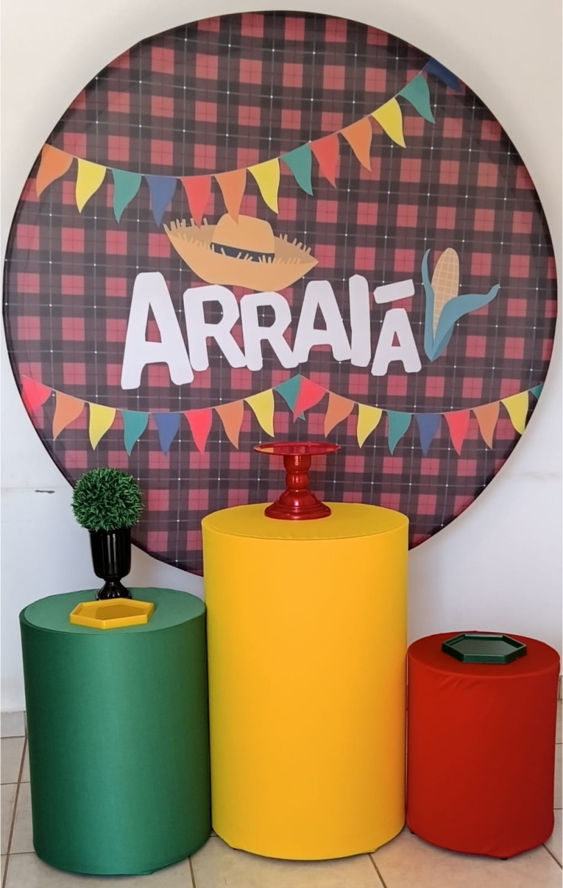 Kit Basico Arraia - PEGUE E MONTE - ALEGRIA CORES
