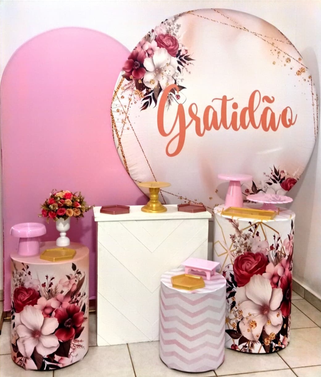 Kit Diamante Gratidão Rosê - PEGUE E MONTE - ALEGRIA CORES
