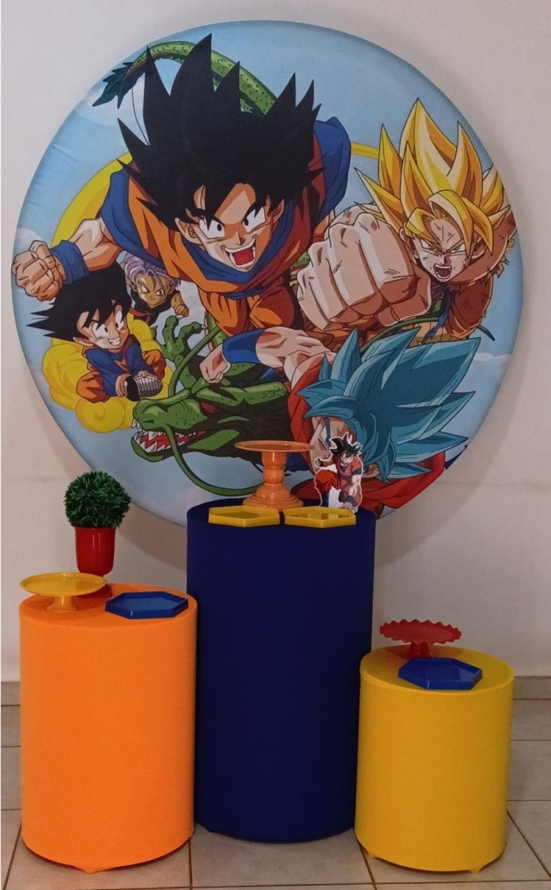 Kit Prata Dragon Ball Z - PEGUE E MONTE - ALEGRIA CORES
