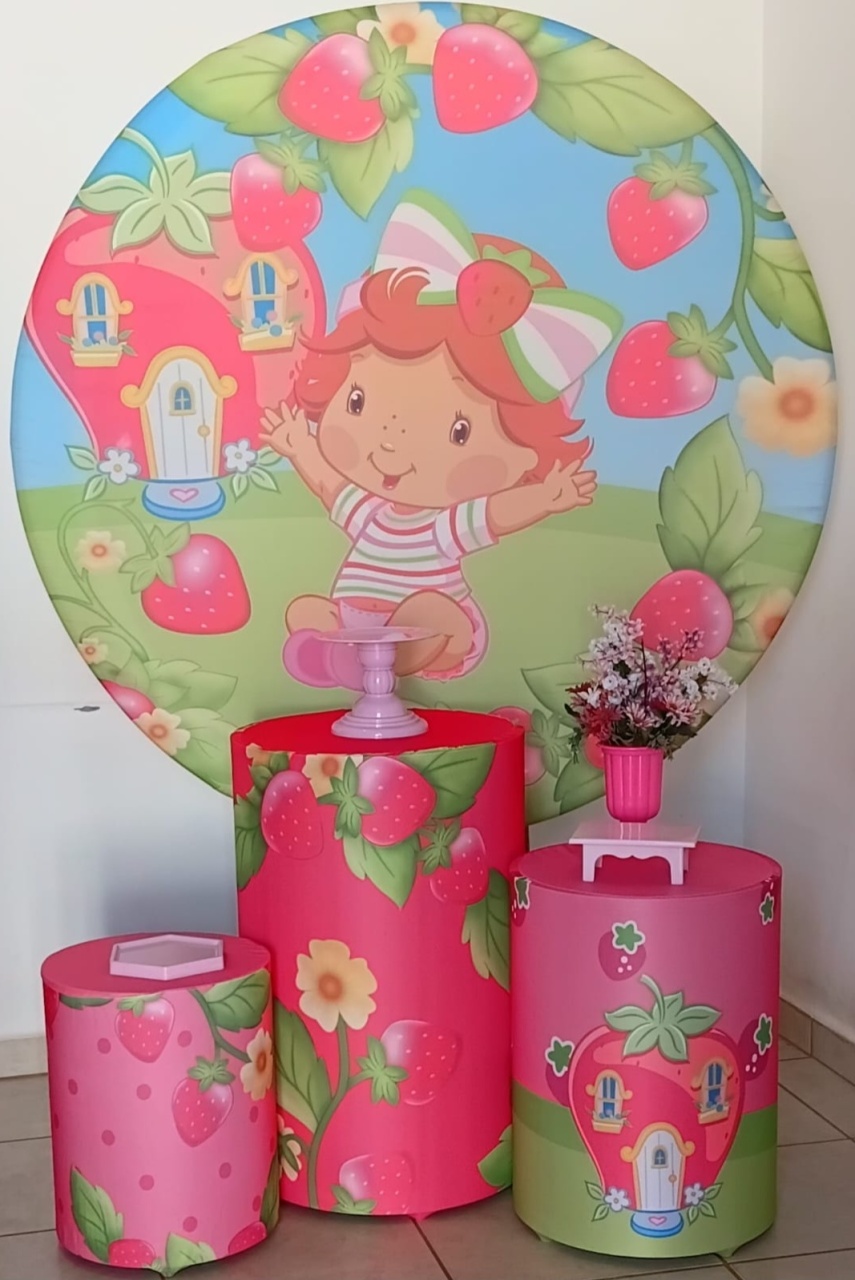 Kit Basico Moranguinho Baby - PEGUE E MONTE - ALEGRIA CORES