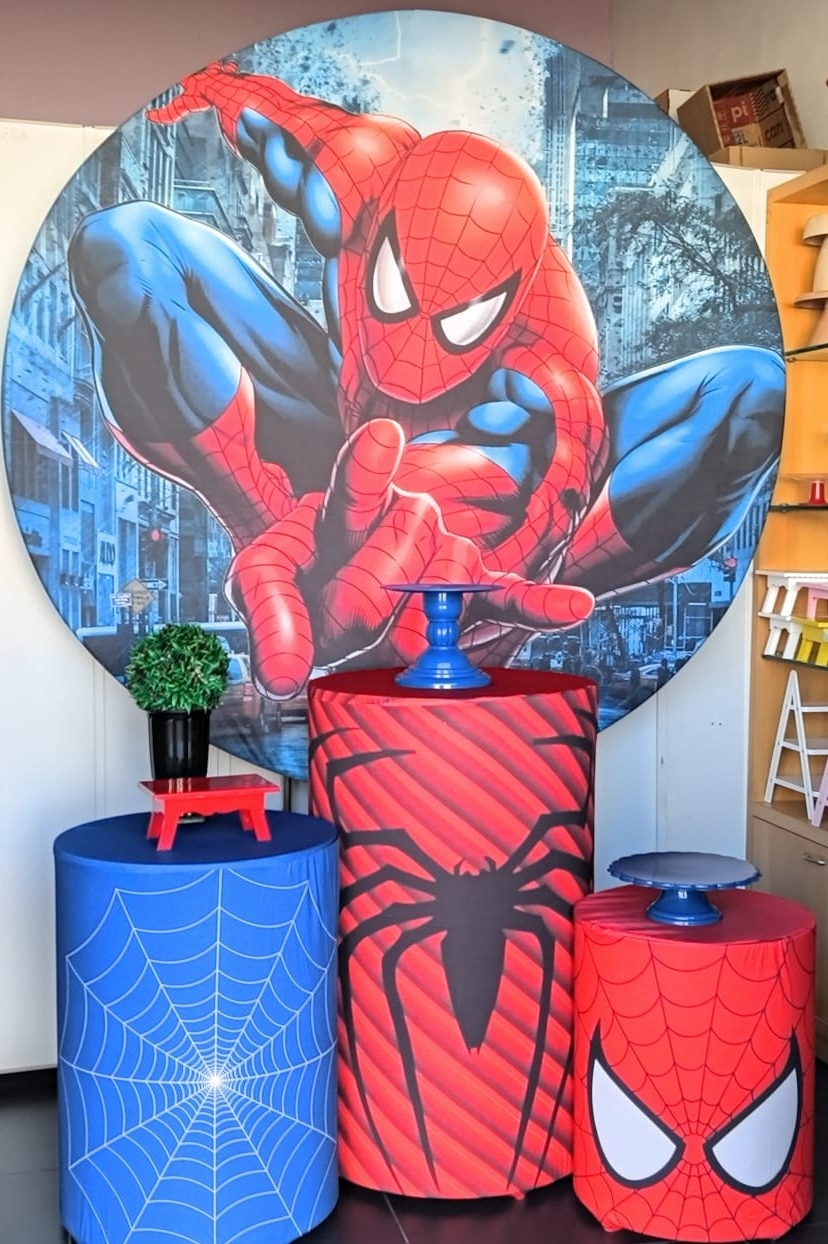 Kit Basico - Homem Aranha - PEGUE E MONTE - ALEGRIA CORES