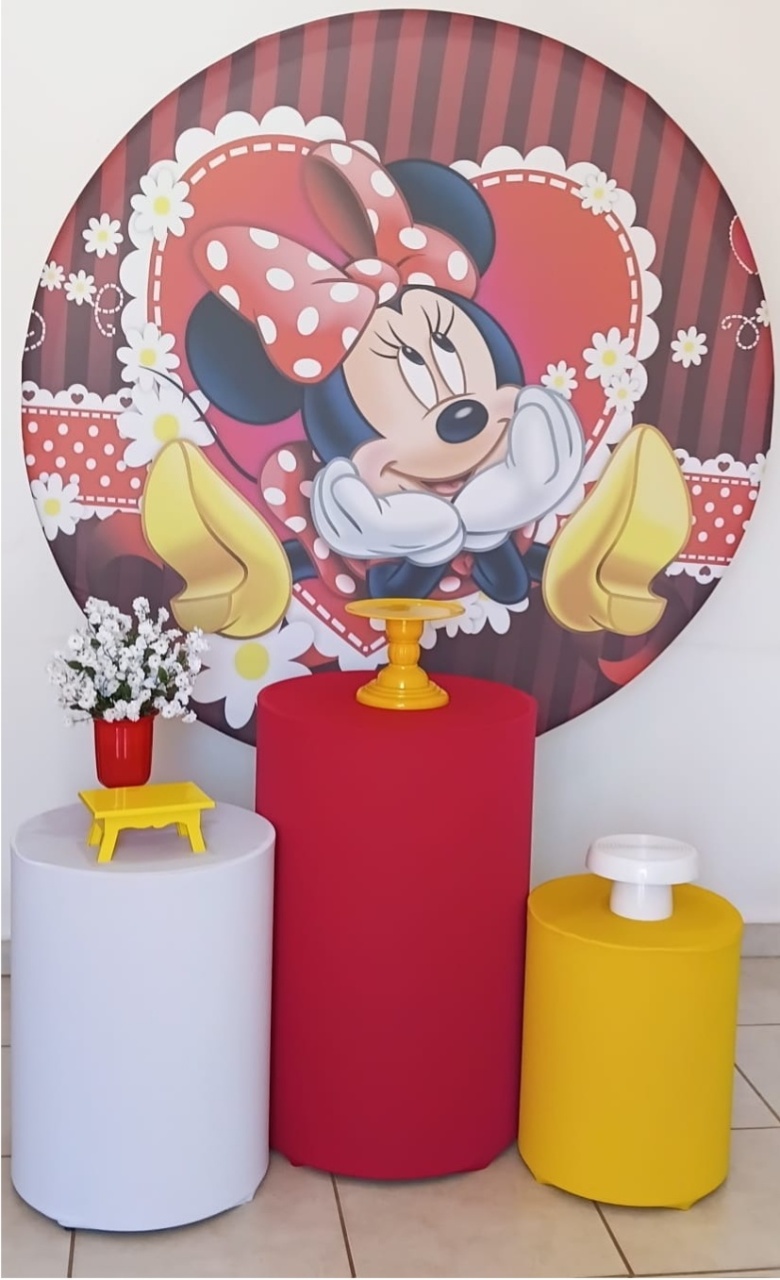 Kit Basico Minnie Vermelha - PEGUE E MONTE - ALEGRIA CORES