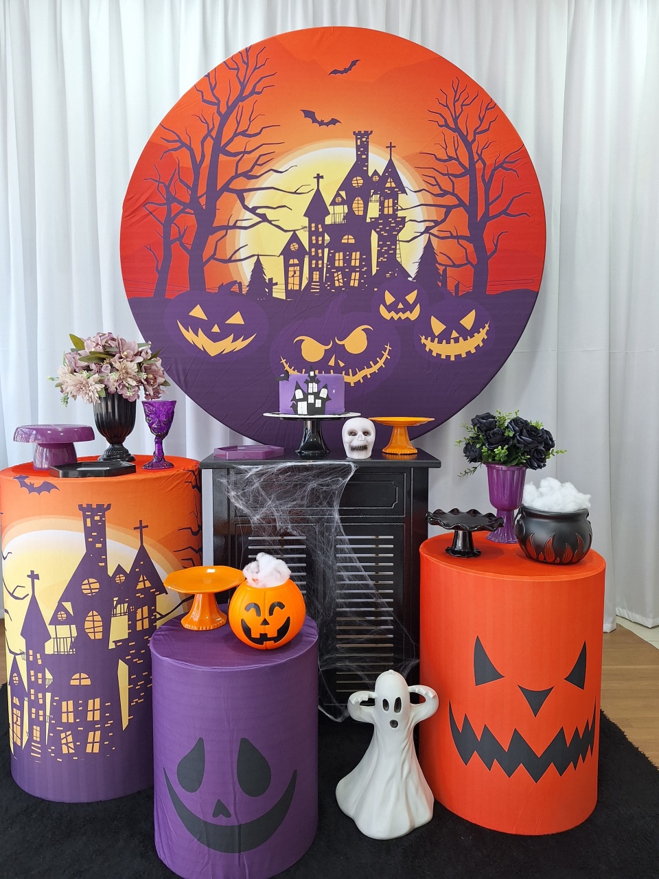 Hallowen - Ouro - Decorações Ale Ramos