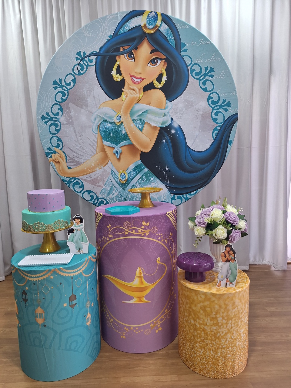 Jasmine - Prata - Decorações Ale Ramos