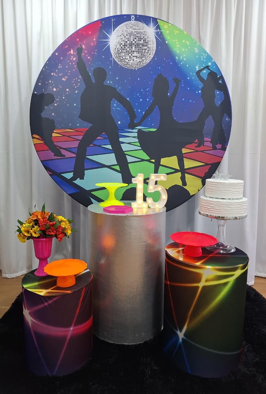 Neon - Prata 2 - Decorações Ale Ramos