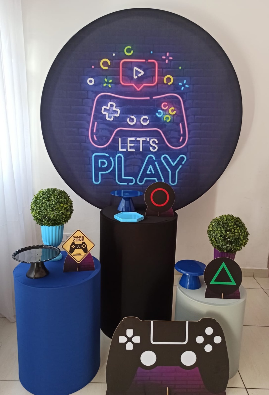 Jogo/Game - Prata - Decorações Ale Ramos