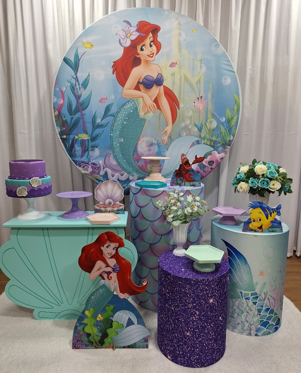 Ariel - Ouro - Decorações Ale Ramos