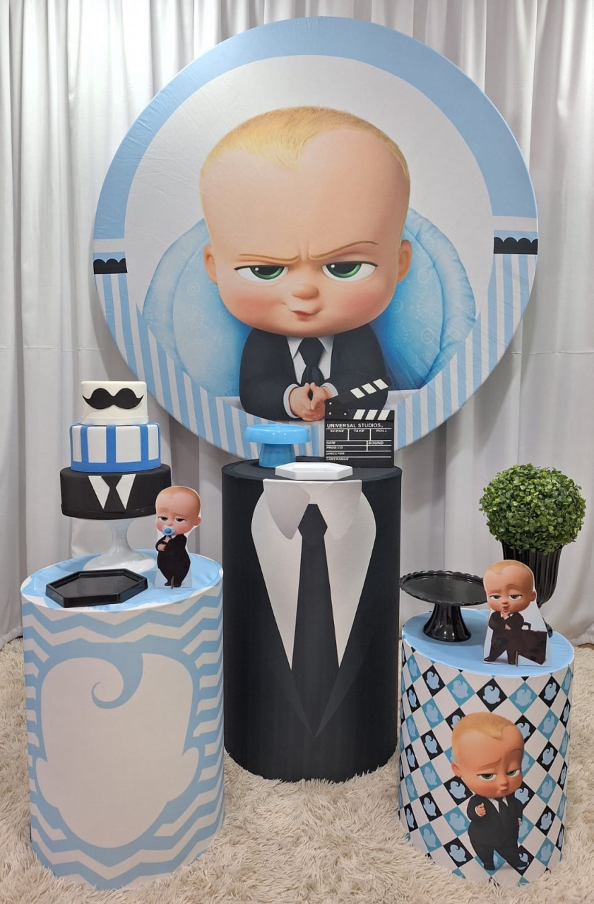 Poderoso Chefinho - Prata - Decorações Ale Ramos