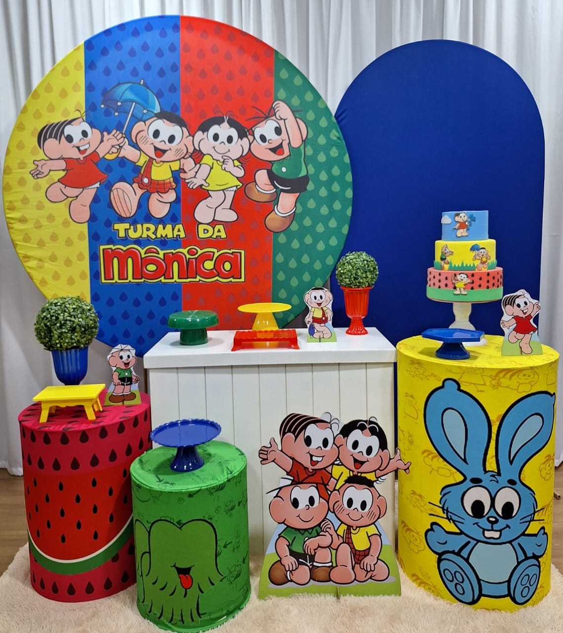 Turma da Monica - Diamante - Decorações Ale Ramos