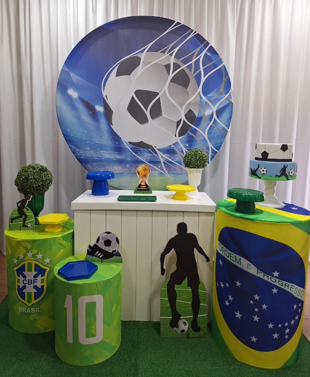 Brasil - Ouro - Decorações Ale Ramos