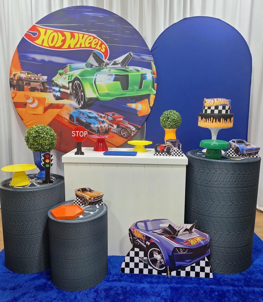 Hot Wheels - Diamante - Decorações Ale Ramos