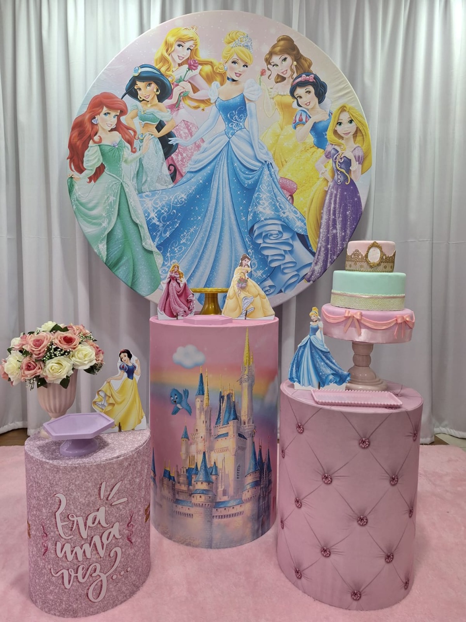 Princesas - Prata - Decorações Ale Ramos