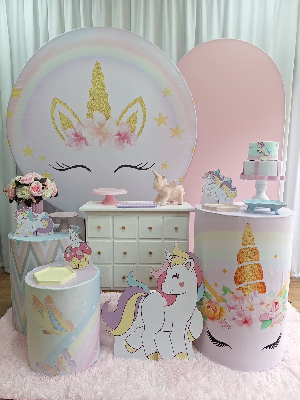 Unicórnio - Diamante - Decorações Ale Ramos