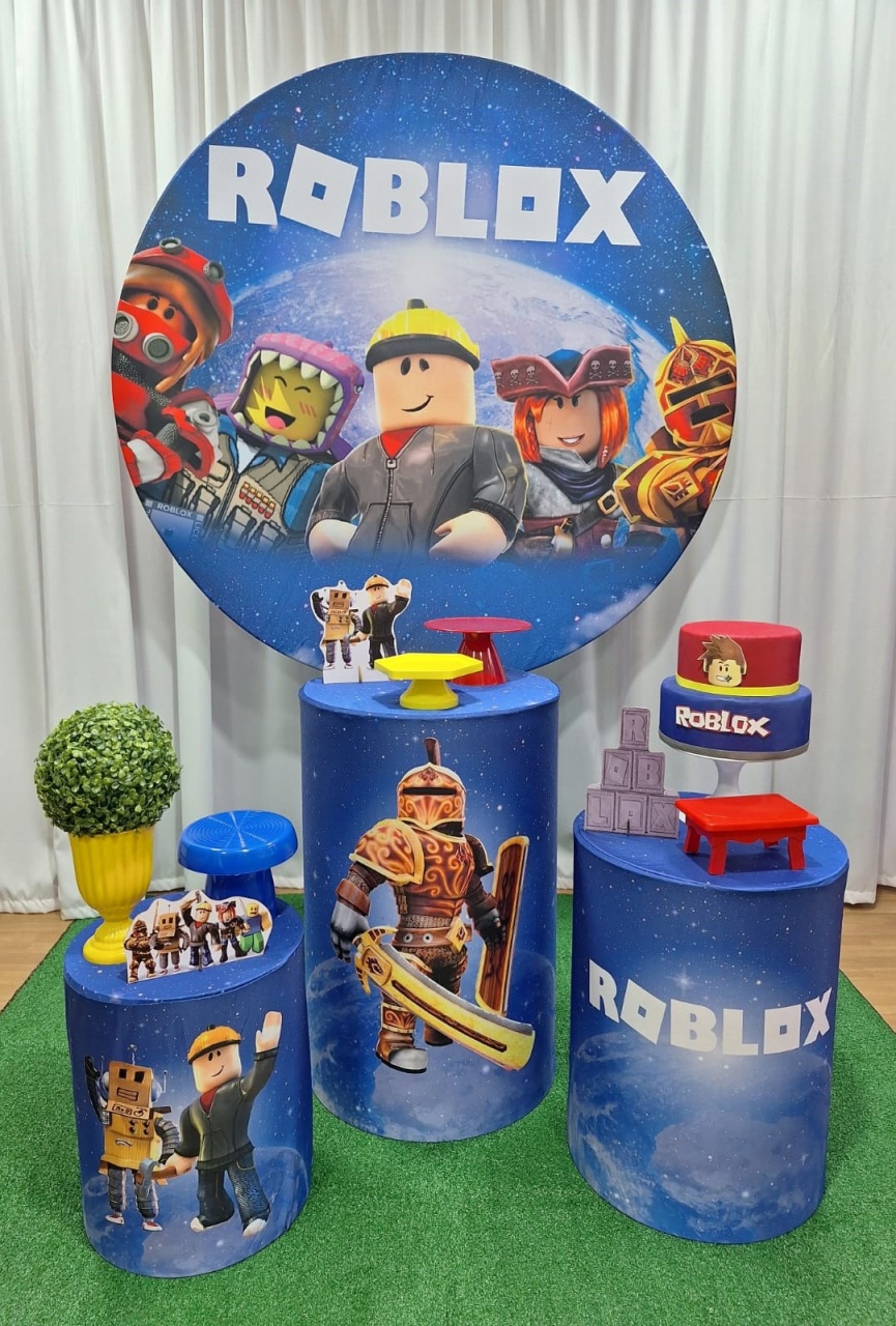 Roblox - Prata - Decorações Ale Ramos