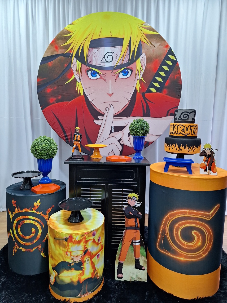 Naruto - Ouro - Decorações Ale Ramos