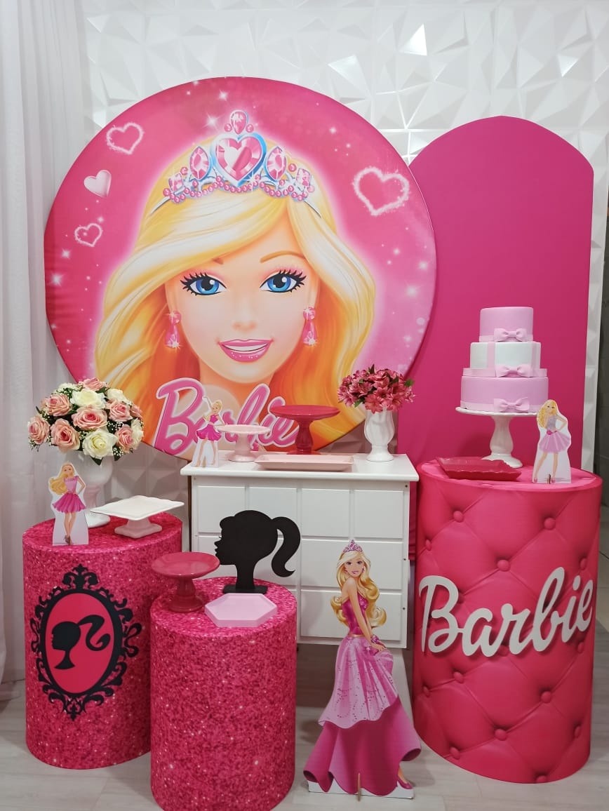 Barbie - Diamante - Decorações Ale Ramos