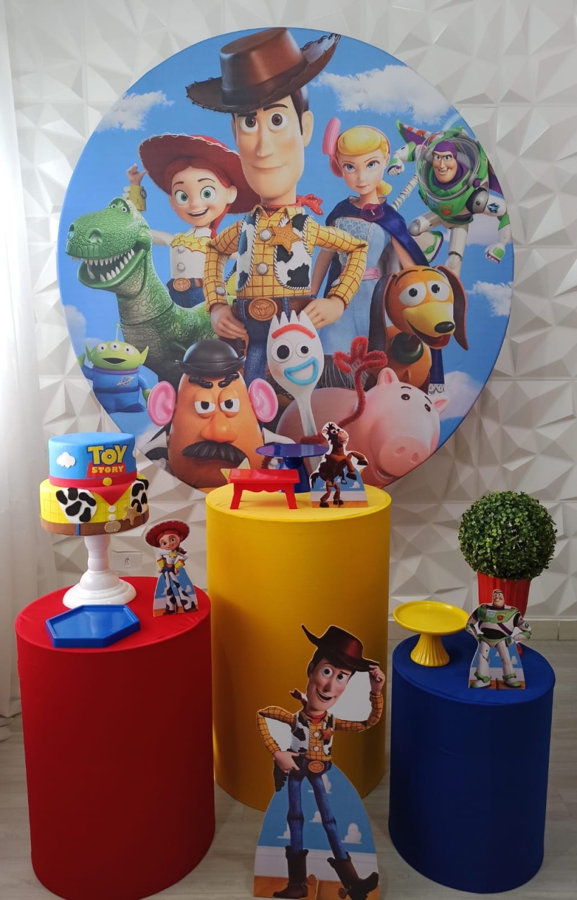 Toy Story - Prata 1 - Decorações Ale Ramos