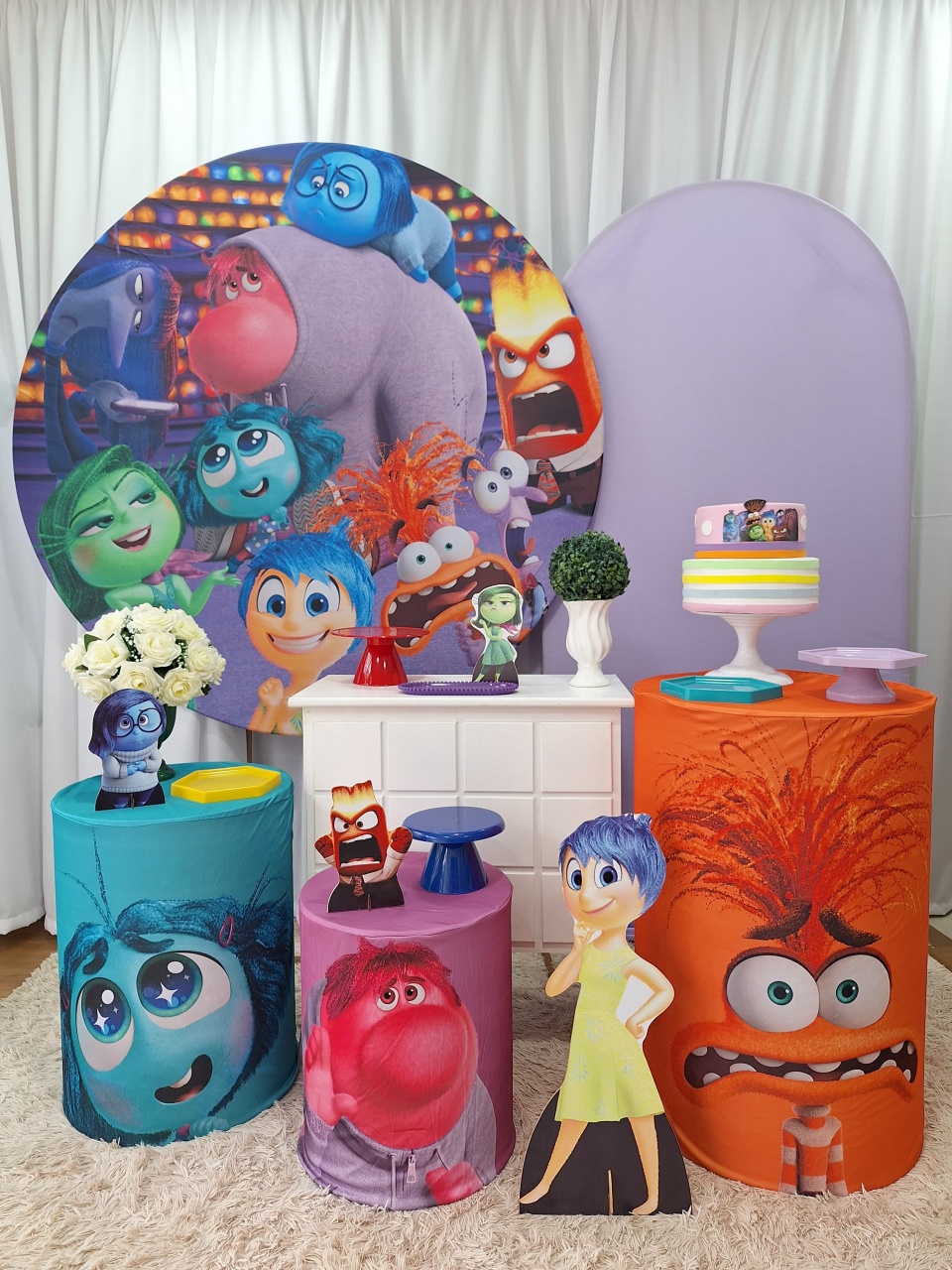 Divertidamente - Diamante - Decorações Ale Ramos