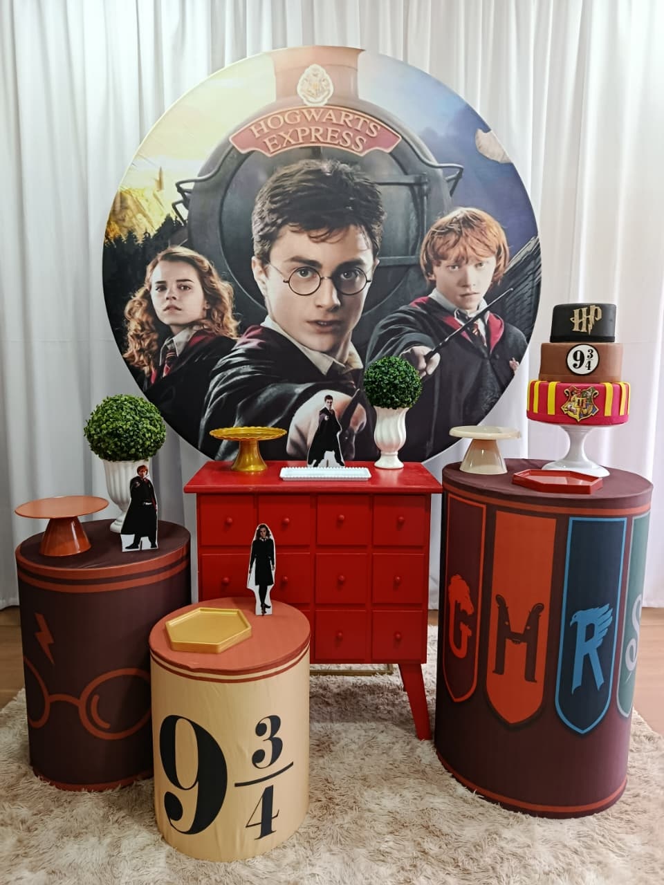 Harry Potter - Ouro - Decorações Ale Ramos