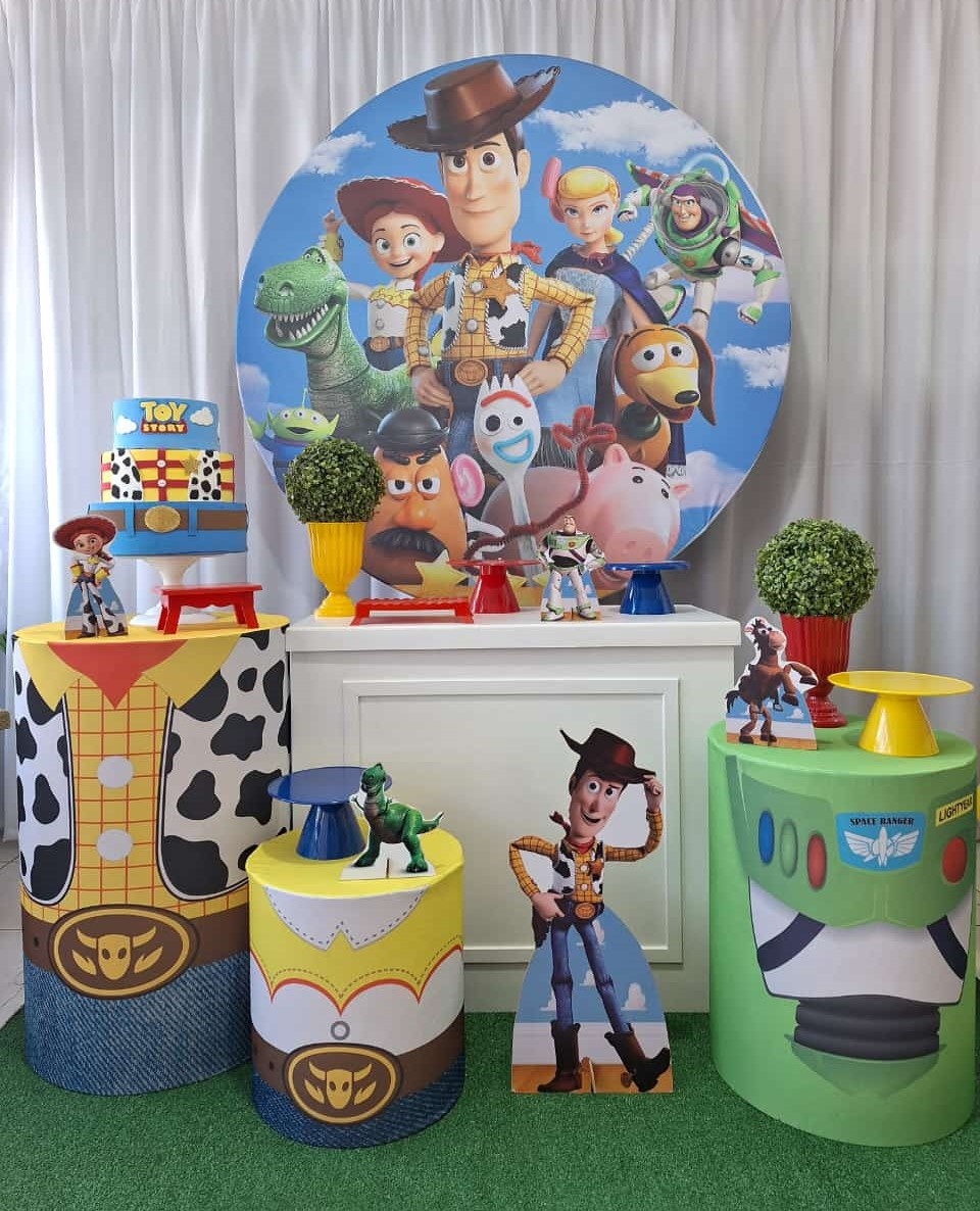 Toy Story - Ouro - Decorações Ale Ramos